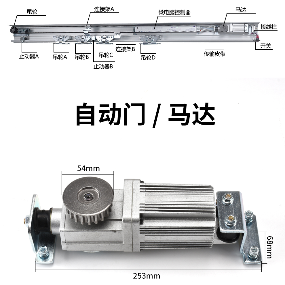 自動(dòng)門(mén)電機機組 電動(dòng)感應門(mén)機組